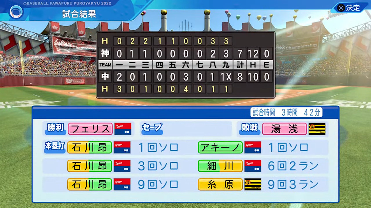 中日ドラゴンズ 対 阪神タイガース 4回戦